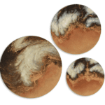 A SET OF THREE JOVIAN TEMPEST - Luxury Furniture Mercato Interiors